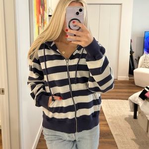 Brandy Melville Zip Up Hoodie